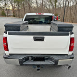 Coolstuffguru Compatible with GMC Sierra Chevy Silverado 2500 Tailgate Moulding Top Protector Cover Black