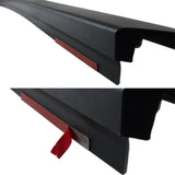 Coolstuffguru Compatible with Nissan Titan Black ABS Plastic Tailgate Molding Cap Protector 1PC