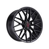1 X TIS Motorsports 505B 19X8.5 5X112 66.6 Hub +35 Offset Gloss Black Wheel Rim