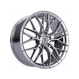 1 X TIS Motorsports 505C 20X8.5 5X112 66.6 Hub +35 Offset Chrome Plated Wheel Rim