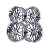 1 X TIS Motorsports 505C 18X8 5X4.50 73.1 Hub +35 Offset Chrome Plated Wheel Rim