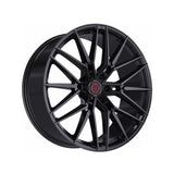 1 X TIS Motorsports 506B 24X10 6X5.50 106.2 Hub +24 Offset Gloss Black Wheel Rim