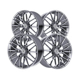 1 X TIS Motorsports 506C 26X10 6X135 87.1 Hub +24 Offset Chrome Plated Wheel Rim
