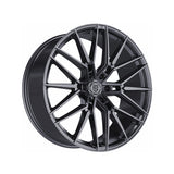 1 X TIS Motorsports 506GM 24X10 6X5.50 106.2 Hub +24 Offset Anthracite Wheel Rim