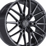 1 X TIS Motorsports 506GM 24X10 6X5.50 106.2 Hub +24 Offset Anthracite Wheel Rim