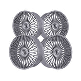 1 X TIS Motorsports 507S 24X10 6X135/6X5.50 108 Hub +24 Offset Silver Wheel Rim