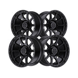 1 X TIS 563B 20X9 5X5.00 78 Hub 0 Offset Black Wheel Rim