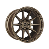 1 X TIS 563BZ 22X10 8X6.50 125.2 Hub -19 Offset Bright Satin Bronze Wheel Rim