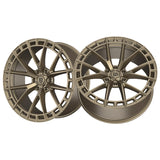1 X TIS Motorsports 504BZ 22X10 6X5.50 106.2 Hub +24 Offset Bronze Wheel Rim