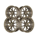 1 X TIS Motorsports 504BZ 22X10 6X5.50 106.2 Hub +24 Offset Bronze Wheel Rim