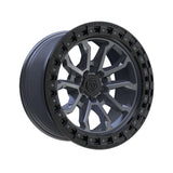 1 X TIS 556AB 17X9 6X135 87.1 Hub +00 Offset Anthracite with Black Ring Wheel Rim