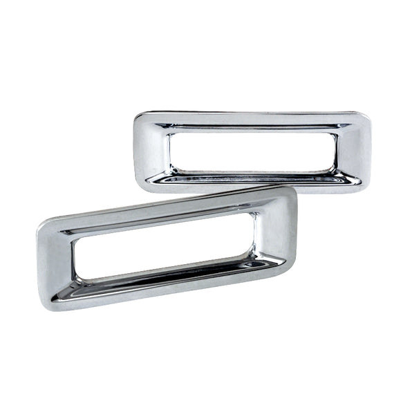 Coolstuffguru Compatible with Chevy Chevrolet Camaro Chrome Reverse Light Cover Bezel