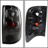 Coolstuffguru Compatible with Ford F150 Clear Halo Projector Headlights+Smoke Tail Lights+3rd Brake