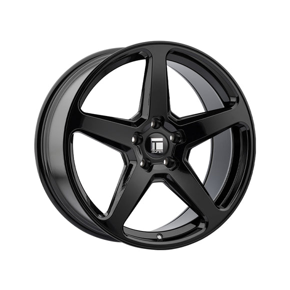 1 X TOUREN TF96 20X9 5-112 66.6 Hub 35 Offset Black Wheel Rim