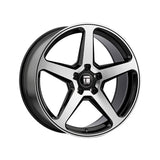 1 X TOUREN TF96 20X9 5-112 66.6 Hub 35 Offset Black Wheel Rim