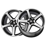 1 X TOUREN TF96 20X9 5-114.3 73.1 Hub 35 Offset Black Wheel Rim