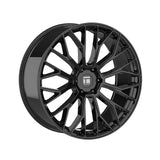 1 X TOUREN TR08 24X10 6x139.7 106.1 Hub 25 Offset Gloss Black Wheel Rim