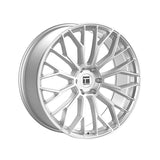 1 X TOUREN TR08 24X10 6x135 87.1 Hub 30 Offset Gloss Silver Wheel Rim
