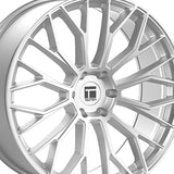 1 X TOUREN TR08 24X10 6x139.7 106.1 Hub 25 Offset Gloss Silver Wheel Rim