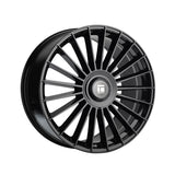 1 X TOUREN TR10 22X9 6-135/6-139.7 87.1 Hub 20 Offset Black Wheel Rim