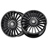 1 X TOUREN TR10 22X9 5-112/5-120 74.1 Hub 35 Offset Black Wheel Rim