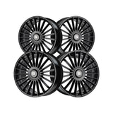 1 X TOUREN TR10 22X9 5-112/5-120 74.1 Hub 35 Offset Black Wheel Rim