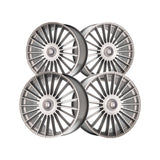 1 X TOUREN TR10 22X9 5-114.3/5-127 78.3 Hub 35 Offset Silver Wheel Rim