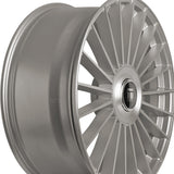 1 X TOUREN TR10 22X9 6-135/6-139.7 87.1 Hub 20 Offset Silver Wheel Rim