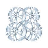 1 X TOUREN TR22 15X7 5-100/5-114.3 72.62 Hub 40 Offset Silver Wheel Rim