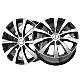 1 X TOUREN TR3 17X7 5-112/5-120 72.62 Hub 40 Offset Black Wheel Rim
