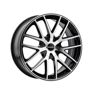 1 X TOUREN TR60 17X7.5 4-100/4-114.3 67.1 Hub 42 Offset Black Wheel Rim