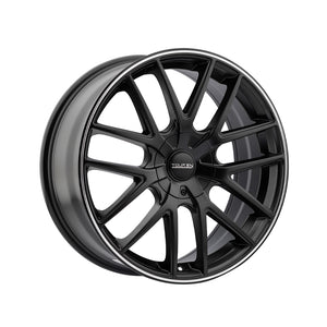 1 X TOUREN TR60 17X7.5 5-112/5-120 72.62 Hub 42 Offset Black Wheel Rim