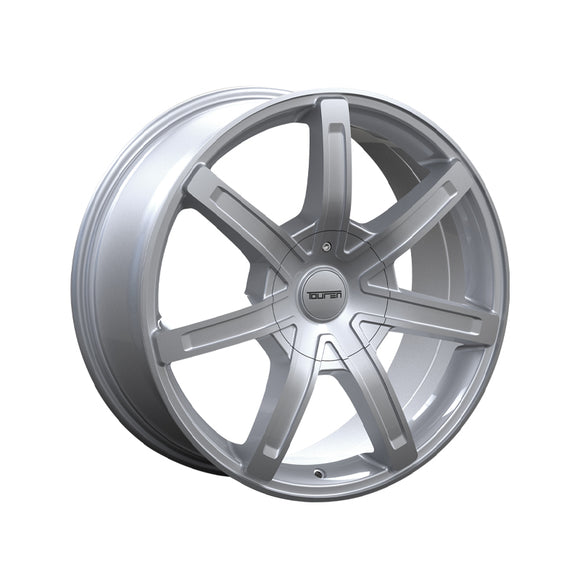 1 X TOUREN TR65 20X8.5 5-108/5-114.3 72.62 Hub 35 Offset Silver Wheel Rim
