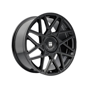 1 X TOUREN TR66 18X8 5-112/5-120 74.1 Hub 35 Offset Black Wheel Rim