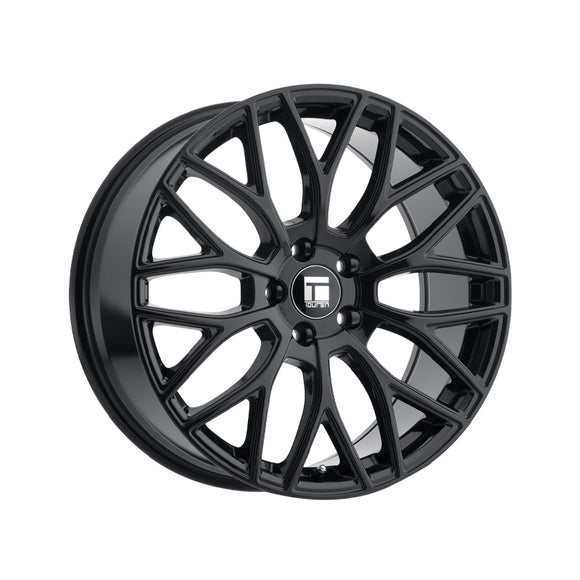 1 X TOUREN TR76 19X8.5 5-120 74.1 Hub 35 Offset Black Wheel Rim