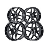 1 X TOUREN TR79 19X8.5 5-112 66.56 Hub 35 Offset Black Wheel Rim