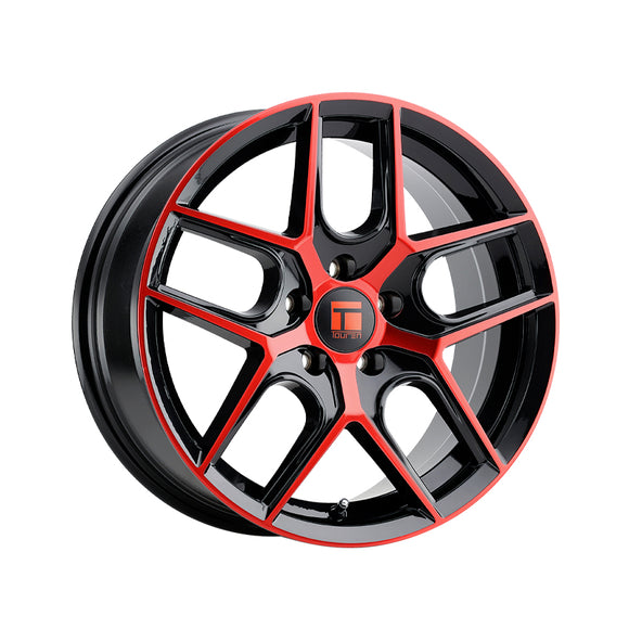 1 X TOUREN TR79 17X8 5-112 66.56 Hub 35 Offset Black Wheel Rim