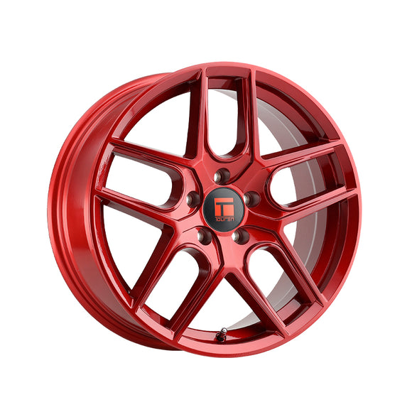 1 X TOUREN TR79 20X9 5-112 66.56 Hub 35 Offset Red Wheel Rim