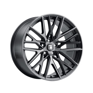 1 X TOUREN TR91 20X9 6-135 87.1 Hub 18 Offset Black Wheel Rim