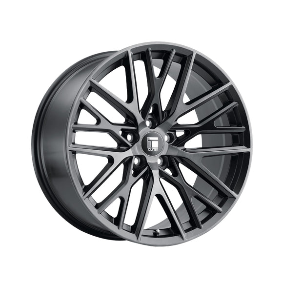 1 X TOUREN TR91 20X9 6-135 87.1 Hub 18 Offset Black Wheel Rim
