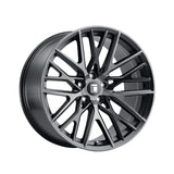 1 X TOUREN TR91 20X9 6-135 87.1 Hub 18 Offset Black Wheel Rim