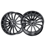 1 X TOUREN TR92 17X8 5-120 72.56 Hub 35 Offset Black Wheel Rim