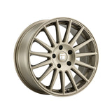 1 X TOUREN TR92 22X9 5-120 72.56 Hub 32 Offset Gold Wheel Rim