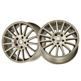 1 X TOUREN TR92 22X10.5 5-120 72.56 Hub 32 Offset Gold Wheel Rim
