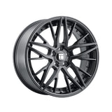 1 X TOUREN TR93 18X8 5-120 72.56 Hub 35 Offset Black Wheel Rim