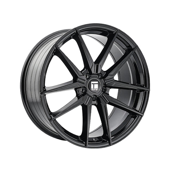 1 X TOUREN TR94 20X9 5-112 66.6 Hub 35 Offset Black Wheel Rim