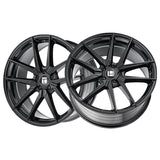 1 X TOUREN TR94 19X8.5 5-114.3 73.1 Hub 35 Offset Black Wheel Rim