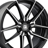 1 X TOUREN TR94 20X9 5-114.3 73.1 Hub 35 Offset Black Wheel Rim