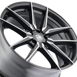 1 X TOUREN TR94 20X9 5-112 66.6 Hub 35 Offset Black Wheel Rim