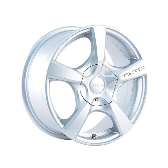 1 X TOUREN TR9 18X8 5-110/5-115 72.62 Hub 40 Offset Silver Wheel Rim